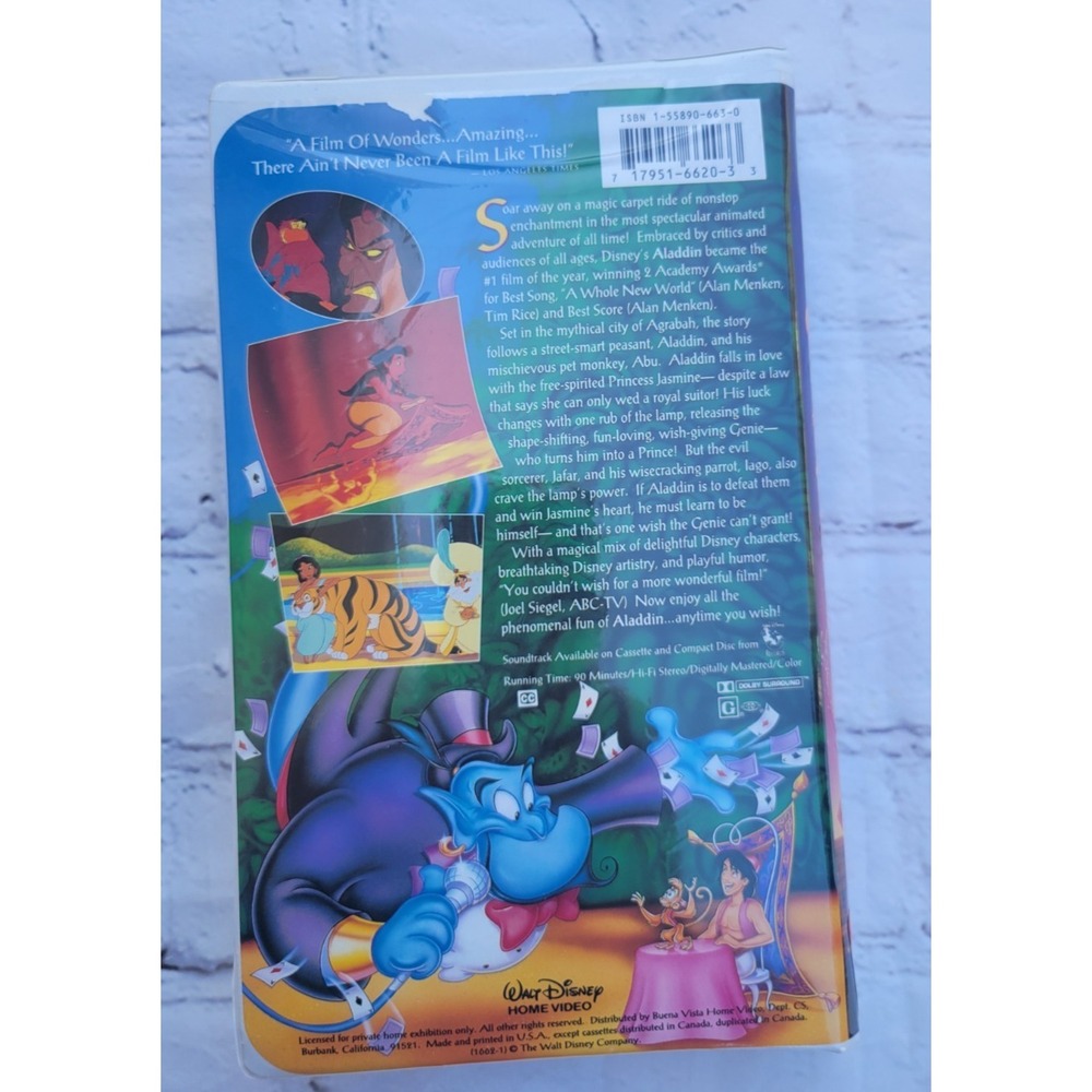 Aladdin‎ (VHS) - Picture 3 of 4